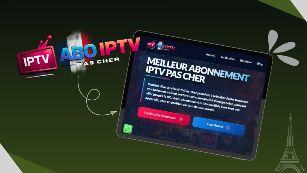 AboIPTVPascher c'est une platforme qui offre plusieurs services iptv france avec des contenus en direct et de VOD